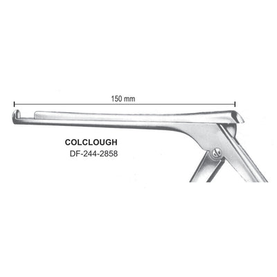 Colclough Laminectomy Punches, Heavy Pattern, Working Length 15Cm, Cutting Upward, Width Of Bite 5mm (DF-244-2858)