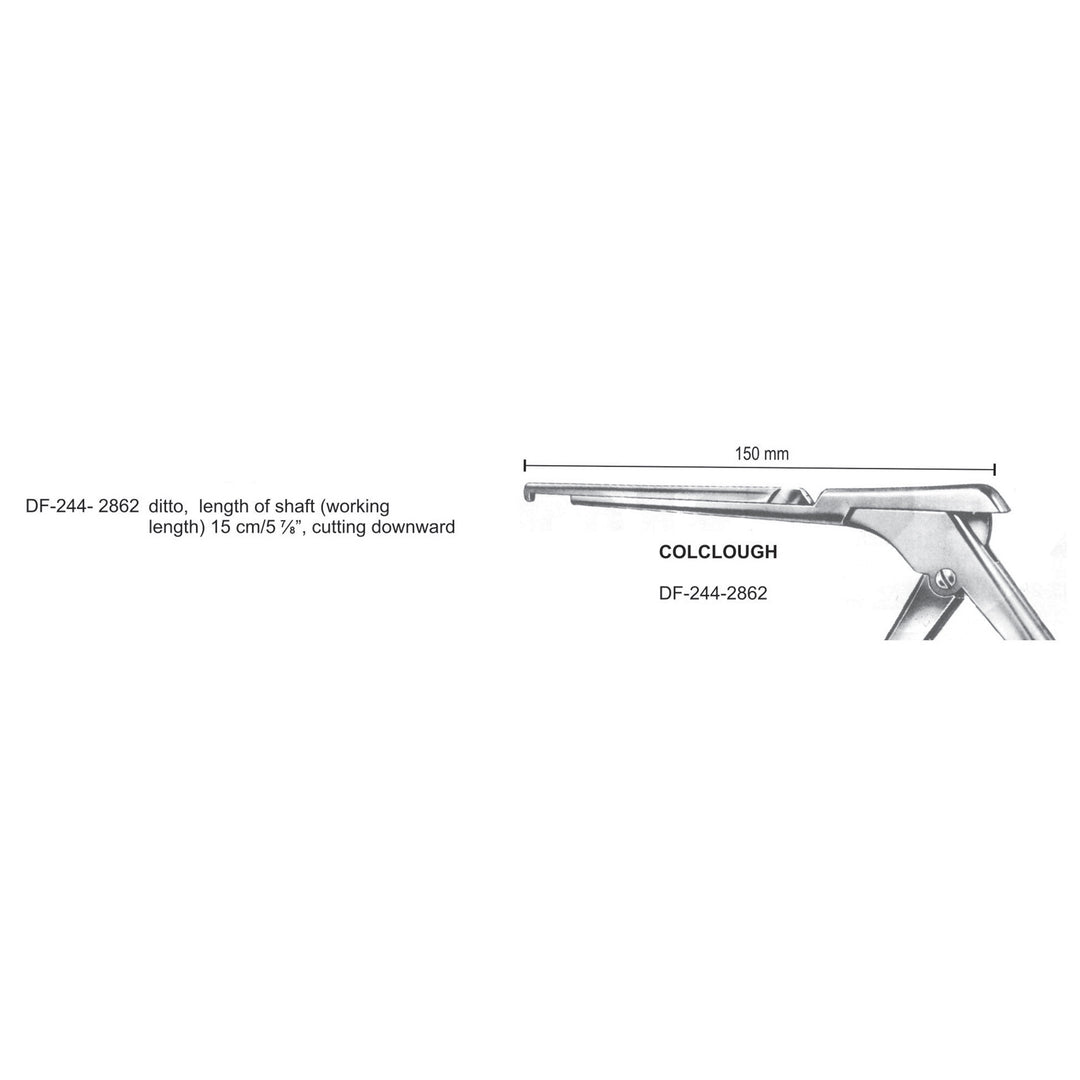 Colclough Laminectomy Punches, Heavy Pattern, Working Length 15Cm, Cutting Downward, Width Of Bite 5mm (DF-244-2862) by Dr. Frigz