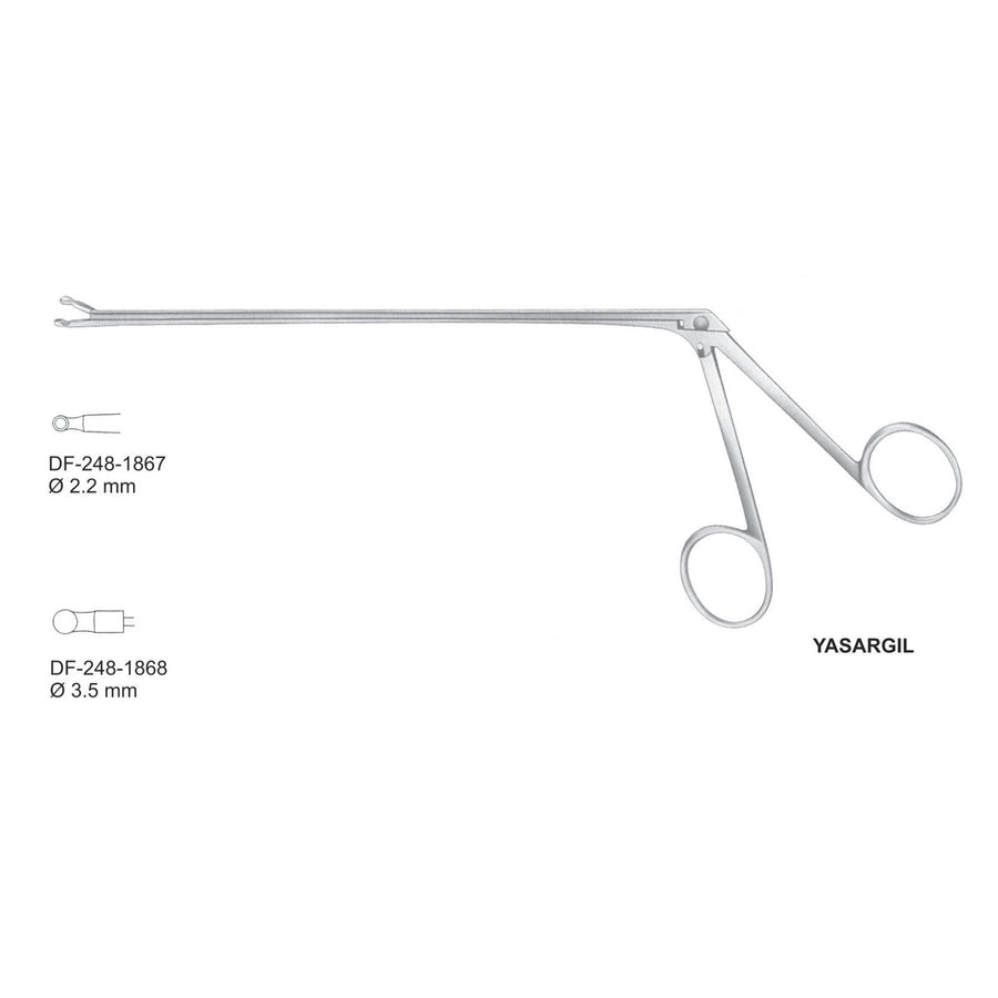 Yasargil Pitiutary Forceps,  3.5mm Bite (DF-248-1868) by Dr. Frigz