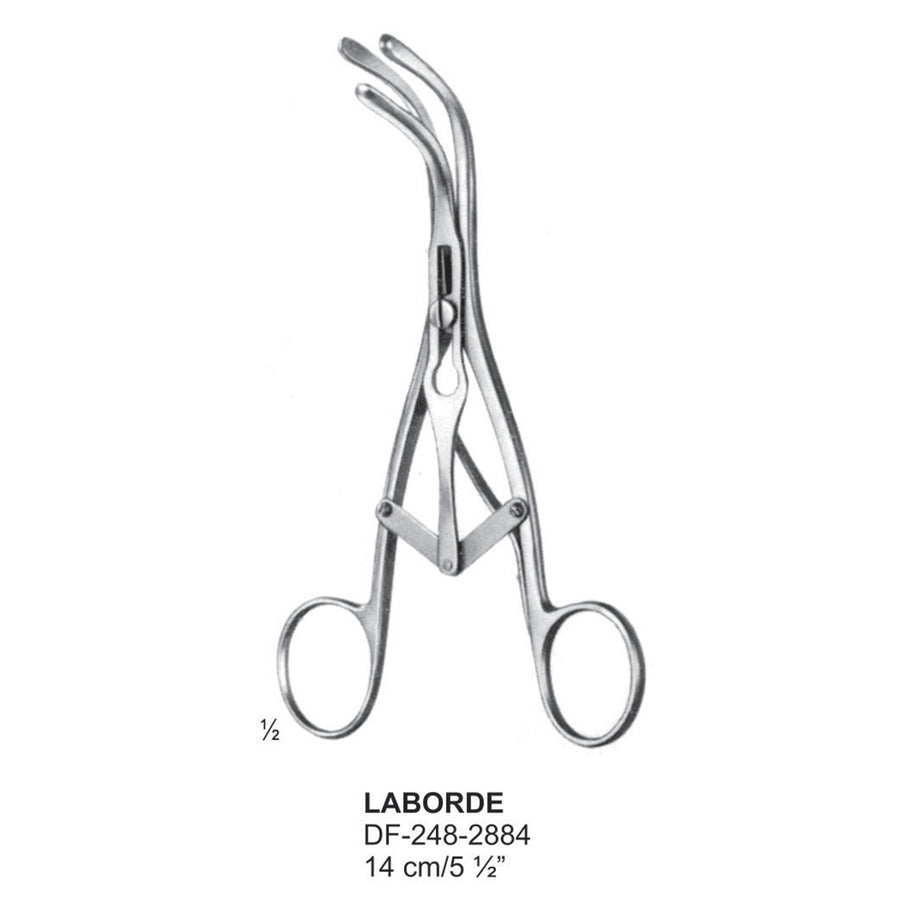 Laborde Trachea Dilators 14cm (DF-248-2884) by Dr. Frigz