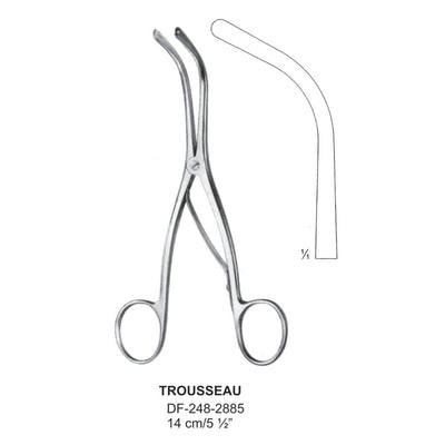 Troussau Trachea Dilators 14cm (DF-248-2885) by Dr. Frigz