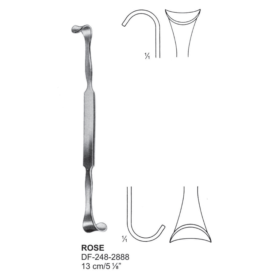 Rose Dilators, 13cm  (DF-248-2888) by Dr. Frigz