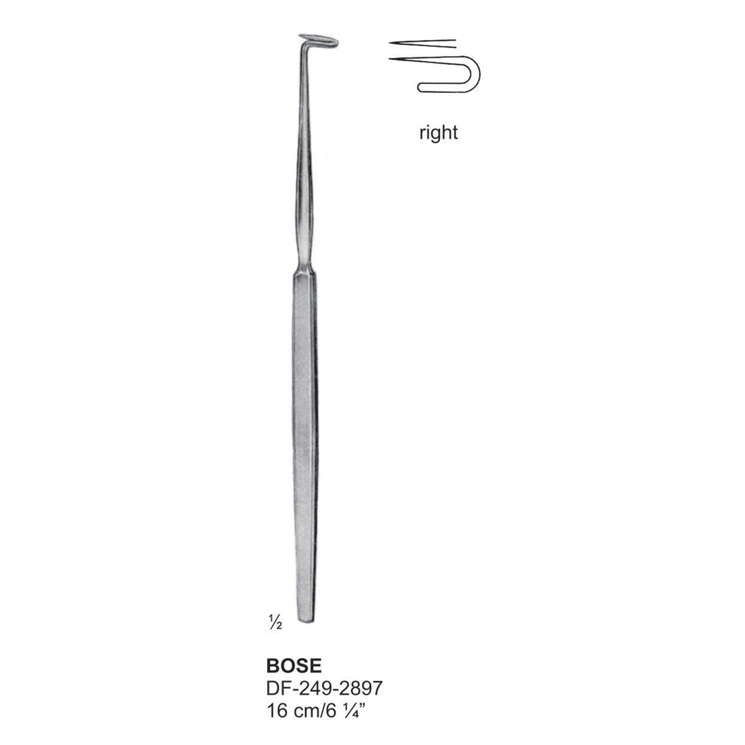 Bose Trachea Retractors 16cm , Right (DF-249-2897) by Dr. Frigz