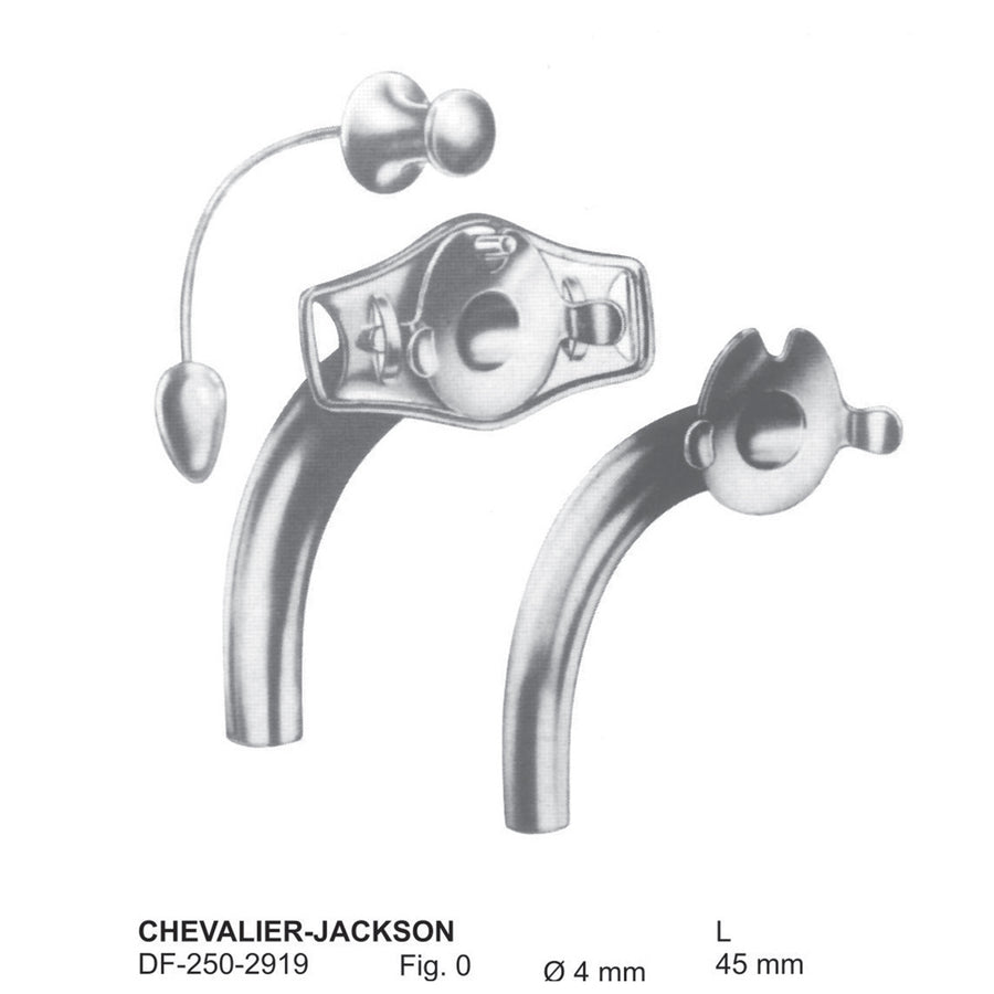 Chevalier-Jackson Tracheal Tube Fig.0 / 4Mm , 45Mm (Df-250-2919) by Raymed