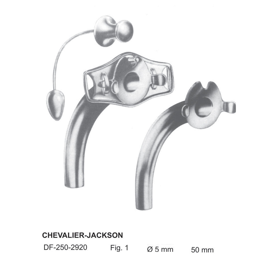 Chevalier-Jackson Tracheal Tube Fig.1 / 5Mm,  50Mm (Df-250-2920) by Raymed