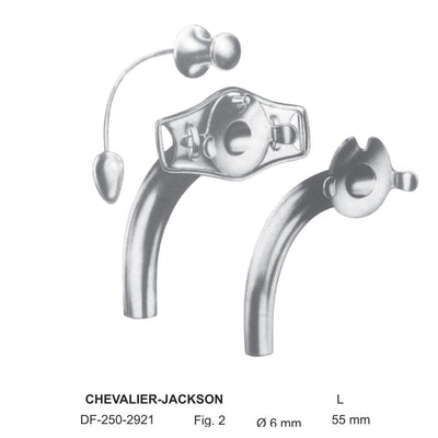 Chevalier-Jackson Tracheal Tube Fig.2 / 6mm , 55mm (DF-250-2921)