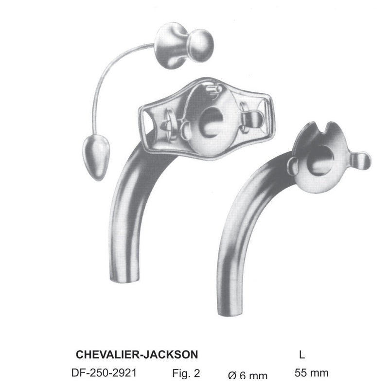 Chevalier-Jackson Tracheal Tube Fig.2 / 6Mm , 55Mm (Df-250-2921) by Raymed