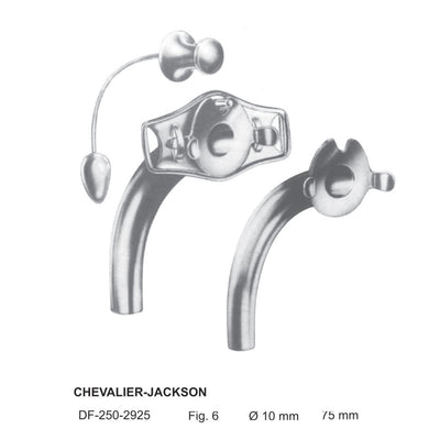Chevalier-Jackson Tracheal Tube Fig.6 /10mm , 75mm (DF-250-2925) by Dr. Frigz