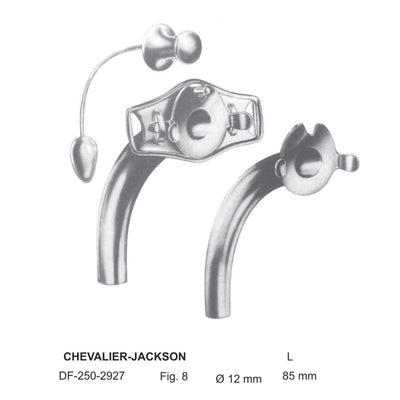 Chevalier-Jackson Tracheal Tube Fig.8 /12mm , 85mm (DF-250-2927) by Dr. Frigz
