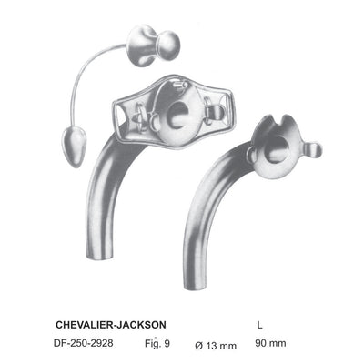 Chevalier-Jackson Tracheal Tube Fig.9 /13mm , 90mm (DF-250-2928) by Dr. Frigz