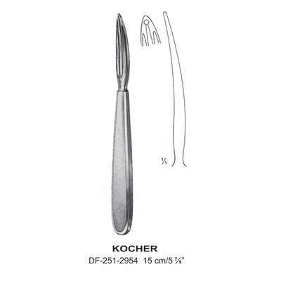 Kocher Goitre 15cm (DF-251-2954) by Dr. Frigz