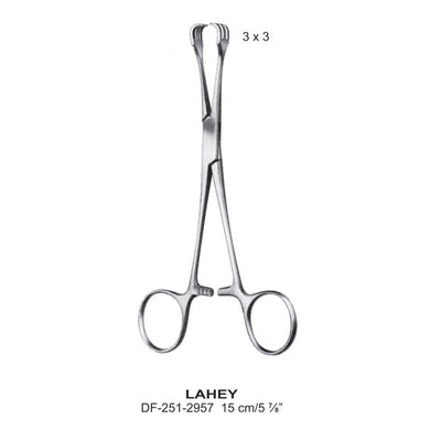 Lahey Goitre Seizing Forceps 3X3Teeh 15cm  (DF-251-2957)