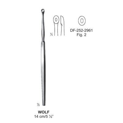 Wolf Lupus Scoop, 14Cm. Fig.2  (DF-252-2961)