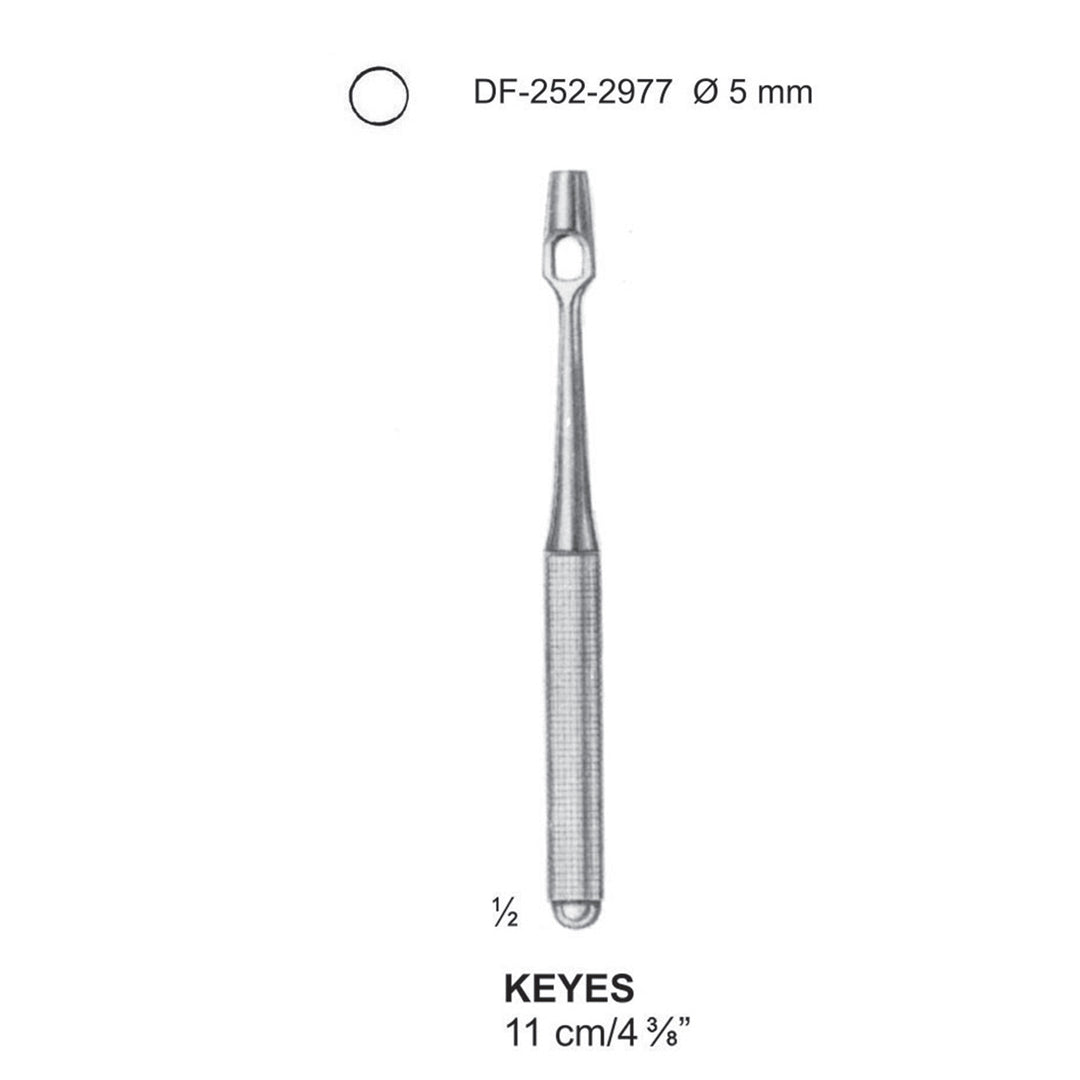 Keyes Dermal Punch, 5mm , 11cm (DF-252-2977) by Dr. Frigz