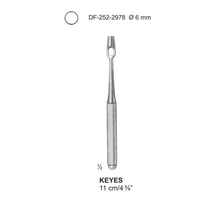 Keyes Dermal Punch, 6mm , 11cm (DF-252-2978)