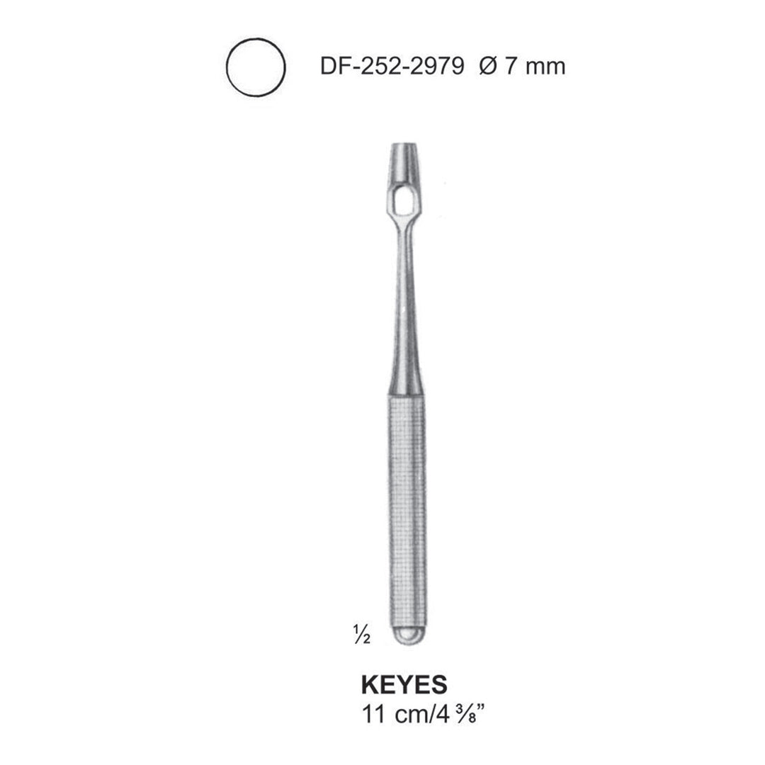 Keyes Dermal Punch, 7mm , 11cm (DF-252-2979) by Dr. Frigz