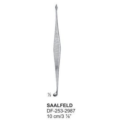 Saalfeld Comedone Extractor Round/Pointed 10cm  (DF-253-2987) by Dr. Frigz