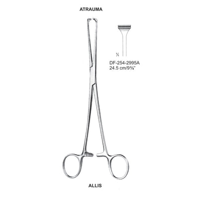 Allis Atrauma Tissue Forceps 24.5cm (DF-254-2995A)