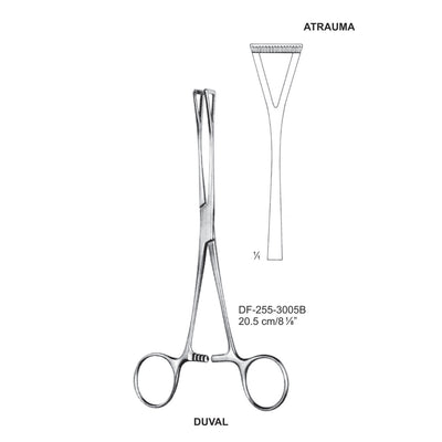 Duval Atrauma   Forcep 20.5Cm, Narrow (DF-255-3005B)