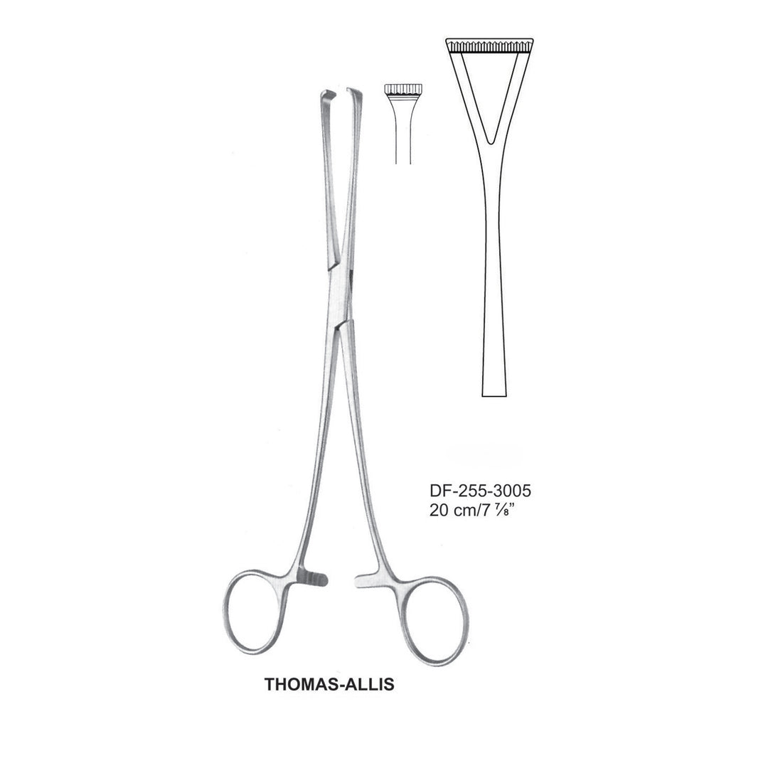 Duval Forceps , 20cm , Narrow (DF-255-3005) by Dr. Frigz