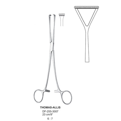 Duval Forceps , 23cm , Wide (DF-255-3007)