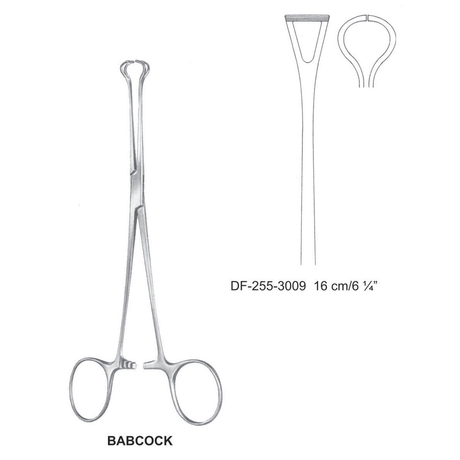 Babcock  Forceps 16cm  (DF-255-3009) by Dr. Frigz
