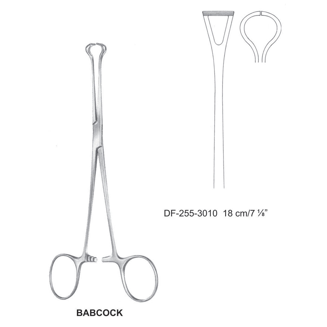 Babcock  Forceps 18cm  (DF-255-3010) by Dr. Frigz