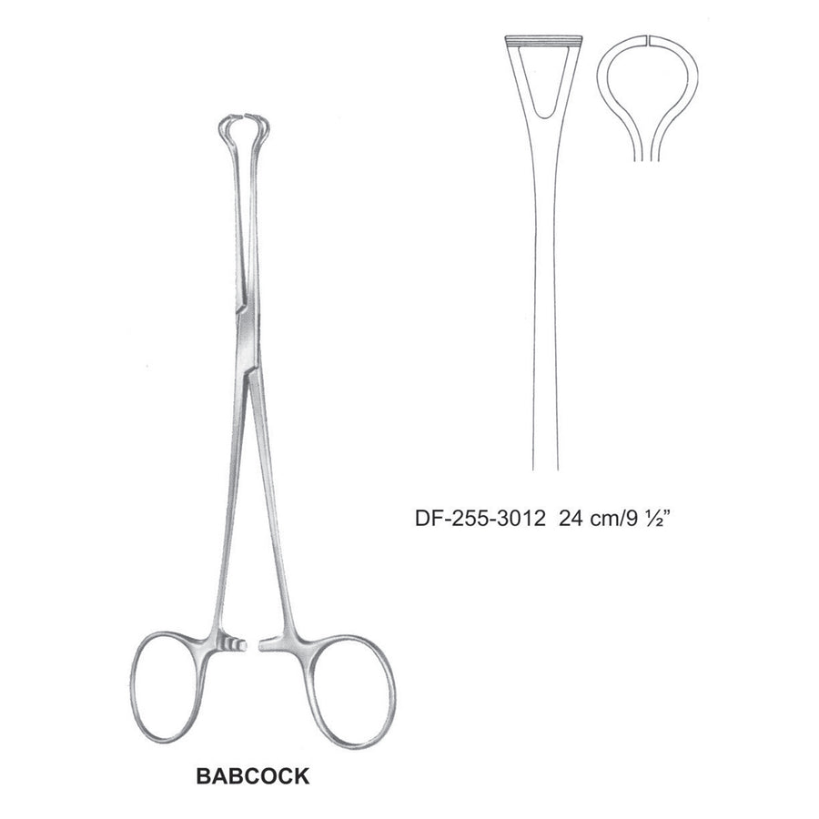 Babcock  Forceps 24cm  (DF-255-3012) by Dr. Frigz