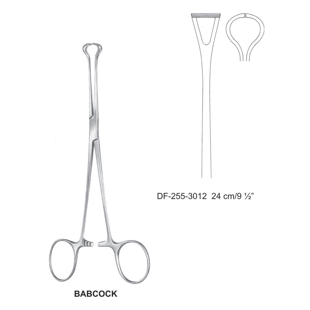 Babcock  Forceps 24cm  (DF-255-3012) by Dr. Frigz