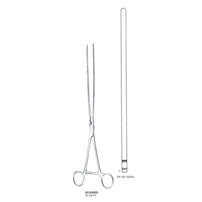 Scudder Intestinal Clamps 33Cm, Straight (DF-257-3025A)