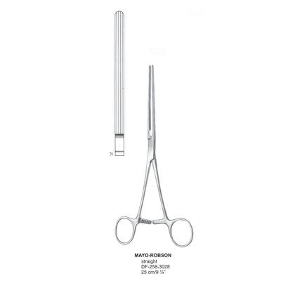 Mayo-Robson Intestinal Forceps Straight 25cm  (DF-258-3028)