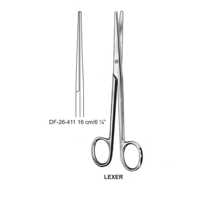 Lexer Dissecting Scissor, Straight, 16cm (DF-26-411)