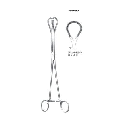 Organ Grasping Atrauma Clamp 25cm (DF-263-3055A)