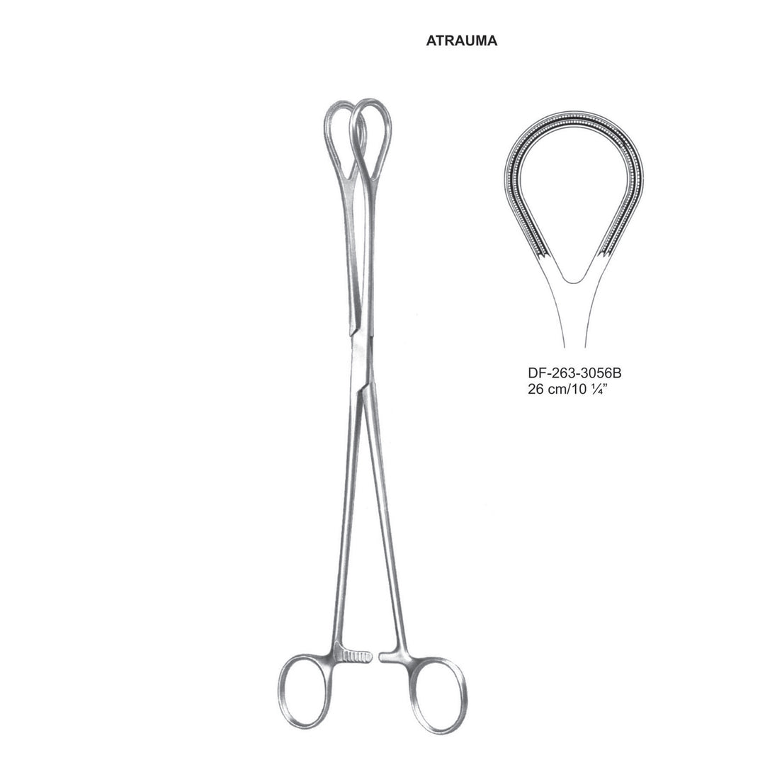 Organ Grasping Atrauma Clamp 26cm (DF-263-3056B) by Dr. Frigz