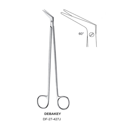 Debakey Scissors, 28cm- Angled 60 Degree (DF-27-427J)