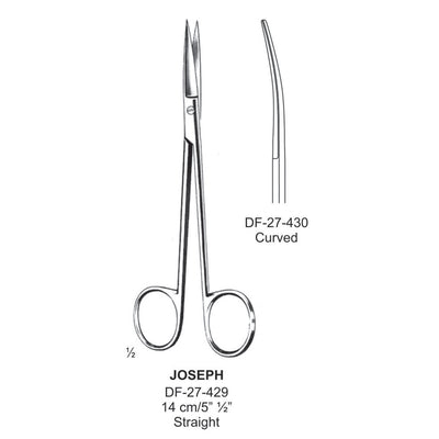 Joseph Scissor, Straight, 14cm  (DF-27-429)