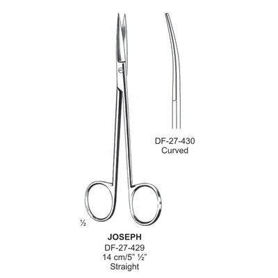 Joseph Scissor, Curved, 14cm  (DF-27-430)