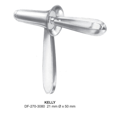 Kelly Rectal Specula, 21 X 50mm (DF-270-3080)