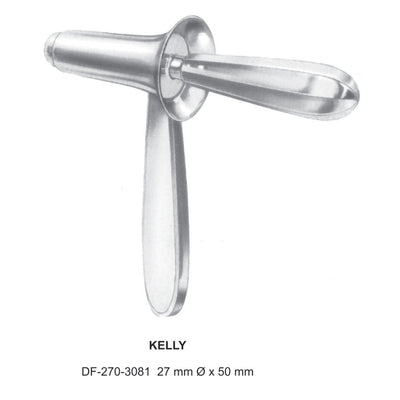 Kelly Rectal Specula, 27 X 50mm (DF-270-3081)