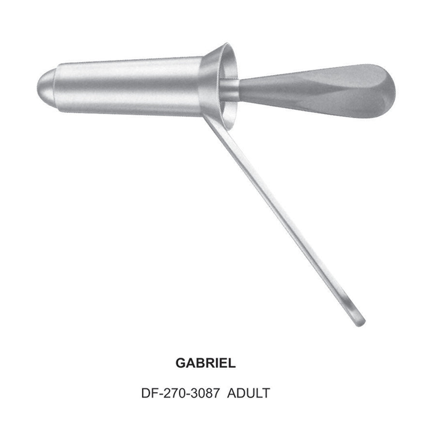 Gabriel Rectal Specula, Adult (DF-270-3087) by Dr. Frigz