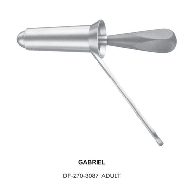 Gabriel Rectal Specula, Adult (DF-270-3087) by Dr. Frigz