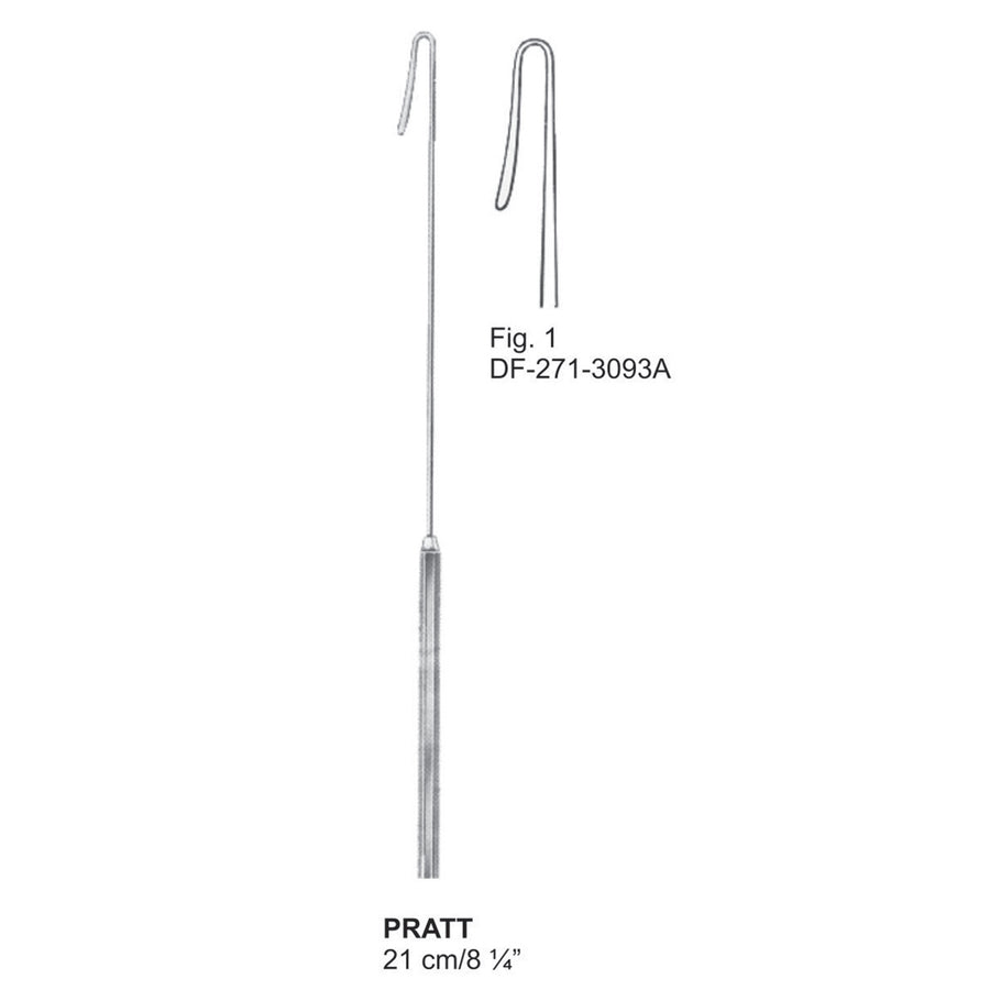 Pratt Cystic Hooks 21Cm, Fig.1 (DF-271-3093A) by Dr. Frigz