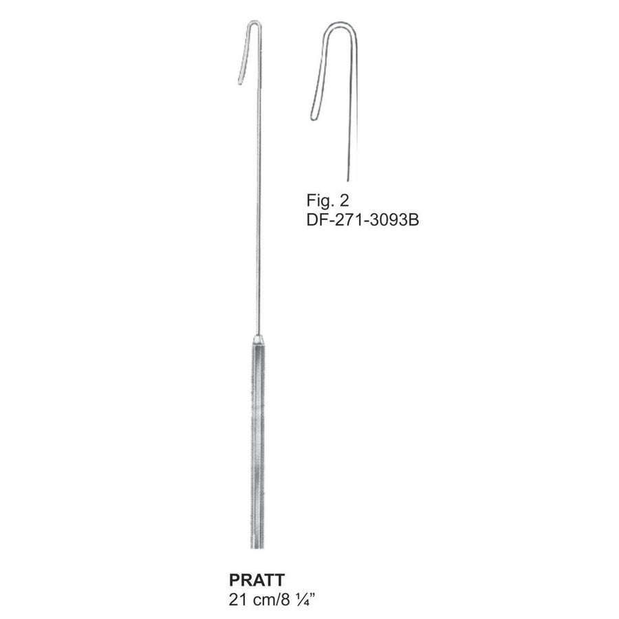 Pratt Cystic Hooks 21Cm, Fig.2 (DF-271-3093B) by Dr. Frigz