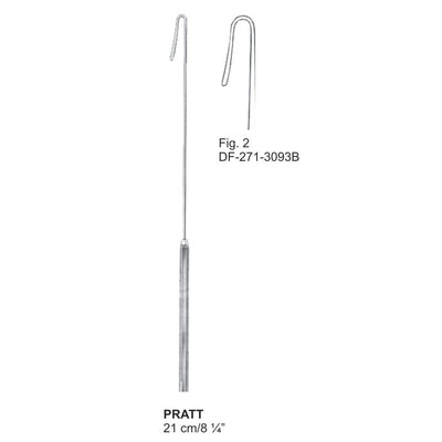 Pratt Cystic Hooks 21Cm, Fig.2 (DF-271-3093B) by Dr. Frigz