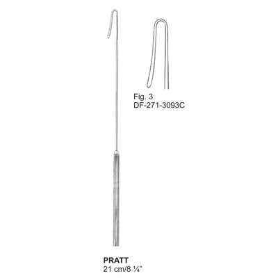 Pratt Cystic Hooks 21Cm, Fig.3 (DF-271-3093C)