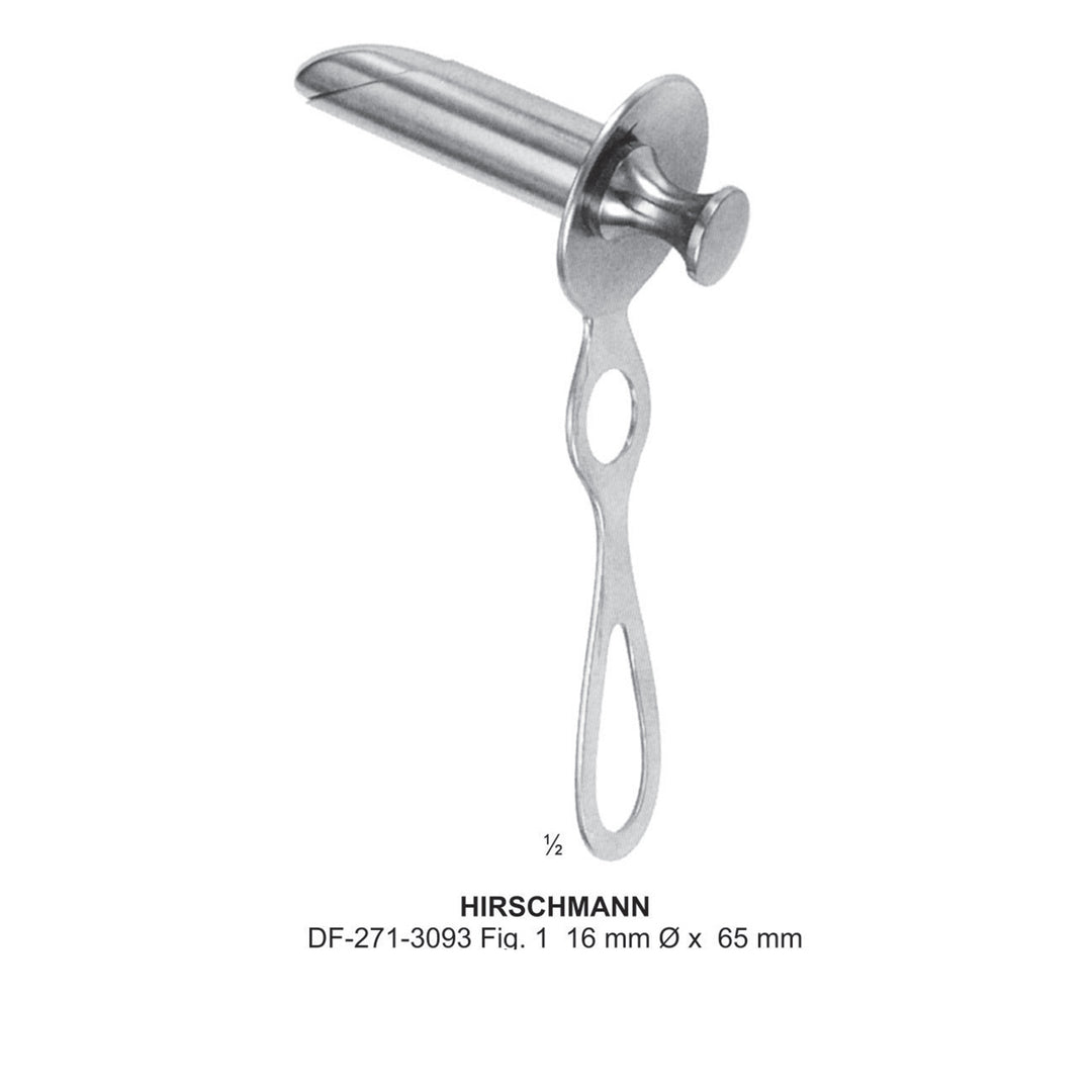 Hirschmann Rectal Specula, Fig.1, 16X65mm (DF-271-3093) by Dr. Frigz