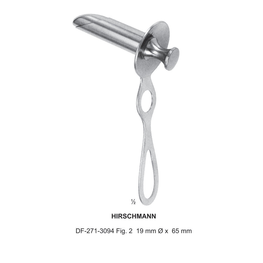 Hirschmann Rectal Specula  Fig.2, 19X65mm  (DF-271-3094) by Dr. Frigz