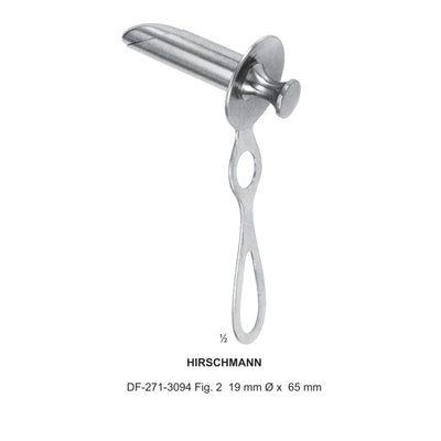 Hirschmann Rectal Specula  Fig.2, 19X65mm  (DF-271-3094)