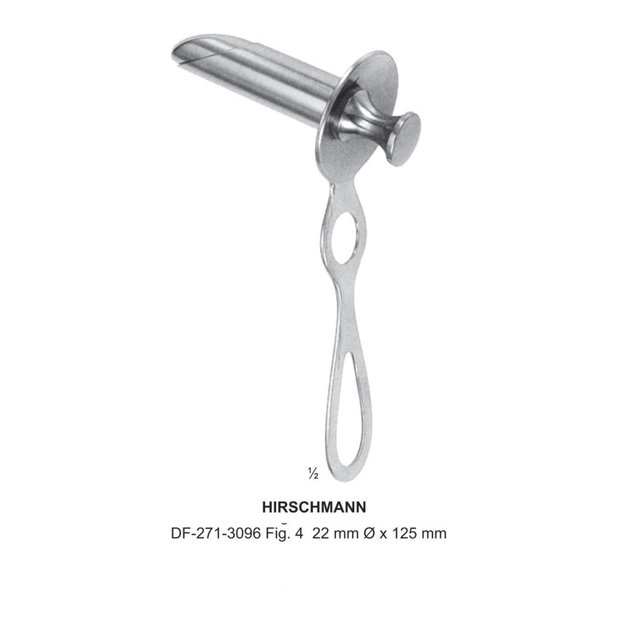 Hirschmann Rectal Specula, Fig.4, 22X125mm (DF-271-3096) by Dr. Frigz