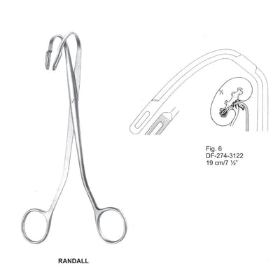 Randall Kidney Stone Forceps Fig.6, 19cm  (DF-274-3122)